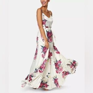 Betsey Johnson Ruffle Hem Maxi Dress 4